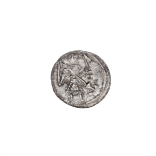 Denarius of Boleslaw III Krzywousty (prince of Poland; ca. 1086–1138), ca. 1125–1138. Obverse