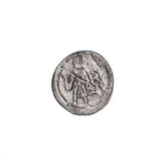 denarius, Boleslaw III Krzywousty (prince of Poland; 1086/1107–1138), allegories, equal-armed cross