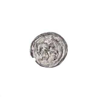 denarius, Boleslaw III Krzywousty (prince of Poland; 1086–1138), allegories, spearhead (issue