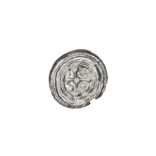 Denarius of Boleslaw III Krzywousty (prince of Poland; c.1086–1138), c. 1125–1138. Obverse: in a