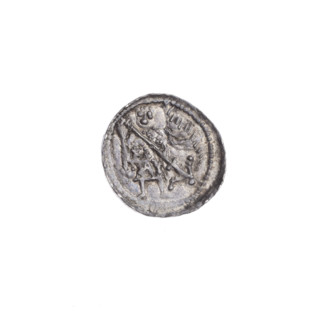 Denarius of Boleslaw III Krzywousty (prince of Poland; ca. 1125–1138). Obverse: in the beaded