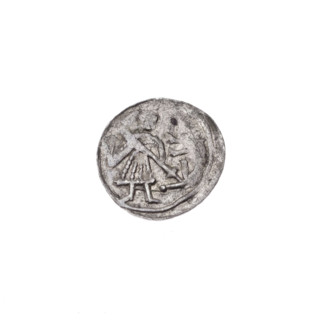 denarius, Boleslaw III Krzywousty (prince of Poland; 1086–1138), allegories, equal-armed cross,