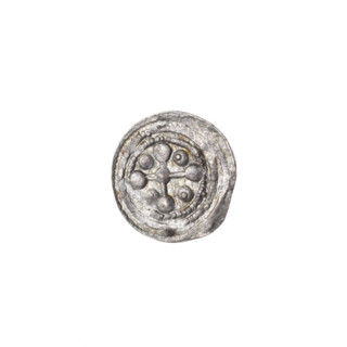Denarius, Boleslaw III Krzywousty (prince of Poland; 1086–1138). Av.: In the beaded border, a