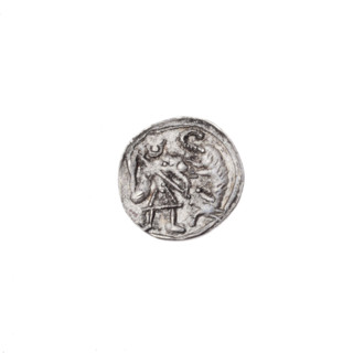 Denarius, Boleslaw III Krzywousty (prince of Poland; 1086–1138). Av.: In the linear border, a