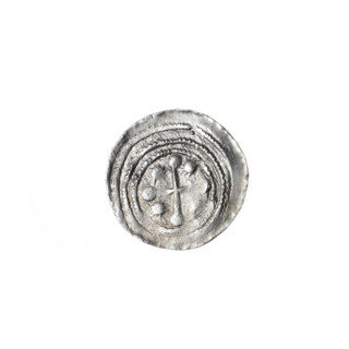 Denarius of Boleslaw III Krzywousty (prince of Poland; ca. 1086–1138), ca. 1125–1138. Obverse