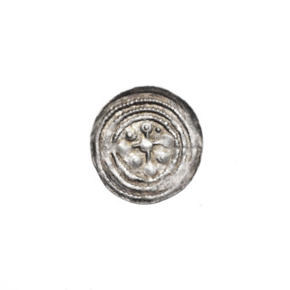 denarius, Boleslaw III Krzywousty (prince of Poland; 1086–1138), allegories, equal-armed cross,