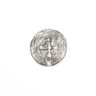 denarius, Boleslaw III Krzywousty (prince of Poland; 1086–1138), allegories, equal-armed cross,