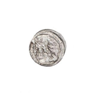 denarius, Boleslaw III Krzywousty (prince of Poland; 1107–1138), allegories, Boleslaw III