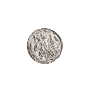 denarius, Boleslaw III Krzywousty (prince of Poland; 1107–1138), allegories, equal-armed cross,