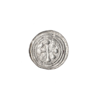 denarius, Boleslaw III Krzywousty (prince of Poland; 1086–1138), allegories, equal-armed cross,