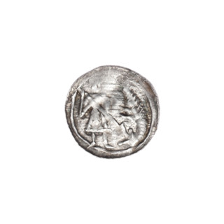 denarius, Boleslaw III Krzywousty (prince of Poland; 1086–1138 / reign 1107–1138), Romanesque, ca.