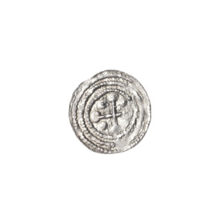 denarius, Boleslaw III Krzywousty (prince of Poland; 1086–1138), allegories, spearhead (issue