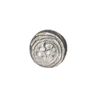 denarius, Boleslaw III Krzywousty (prince of Poland; 1086–1138), allegories, equal-armed cross,