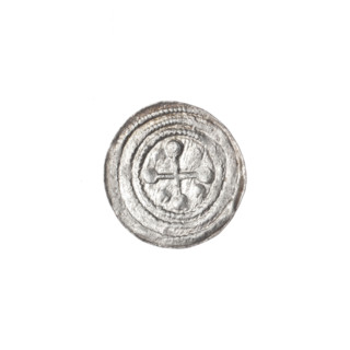 denarius, Boleslaw III Krzywousty (prince of Poland; 1086–1138), allegories, spearhead (issue
