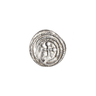 denarius, Boleslaw III Krzywousty (prince of Poland; 1086–1138), allegories, equal-armed cross,