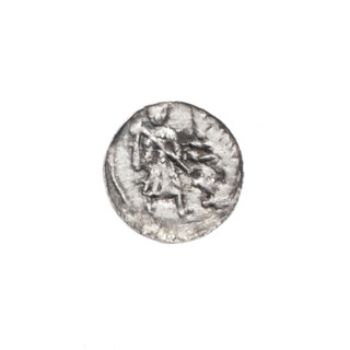 denarius, Boleslaw III Krzywousty (prince of Poland; 1086–1138), allegories, spearhead (issue