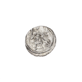 denarius, Boleslaw III Krzywousty (prince of Poland; 1086–1138), allegories, equal-armed cross,