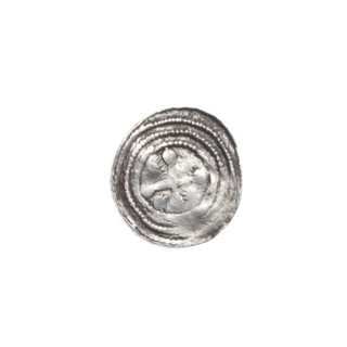 denarius, Boleslaw III Krzywousty (prince of Poland; 1086-1138), allegories, spearhead (issue