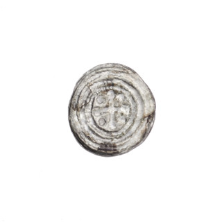 denarius, Boleslaw III Krzywousty (Prince of Poland; 1086–1138), allegories, crosses, equal-armed