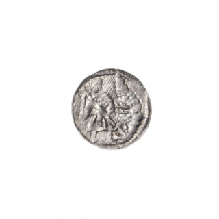 denarius, Boleslaw III Krzywousty (prince of Poland; 1086–1138), allegories, equal-armed cross