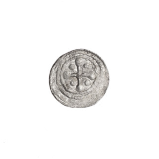 denarius, Boleslaw III Krzywousty (prince of Poland; 1107–1138), allegories, spearhead (issue