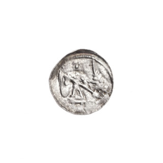 denarius, Boleslaw III Krzywousty (Prince of Poland; 1107–1138), allegories, equal-armed cross,