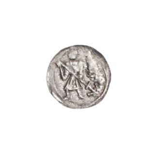denarius, Boleslaw III Krzywousty (prince of Poland; 1086–1138), allegories, equal-armed cross,