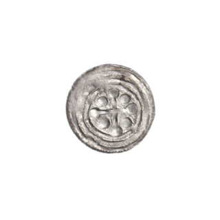 denarius, Boleslaw III Krzywousty (prince of Poland; 1086–1138; ruler 1107–1138), Romanesque,