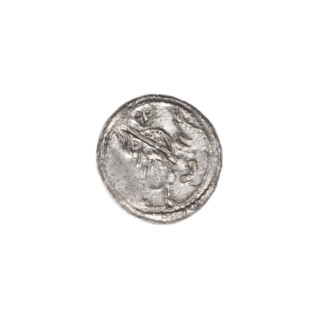 denarius, Boleslaw III Krzywousty (prince of Poland; 1086–1138), allegories, crosses, equal-armed