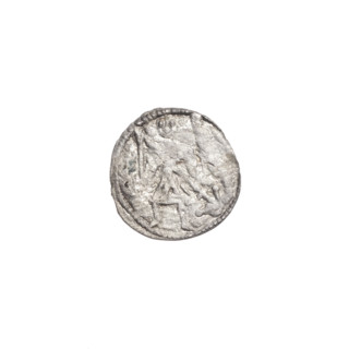 denarius, Boleslaw III Krzywousty (prince of Poland; 1086-1138), allegories, spearhead (issue