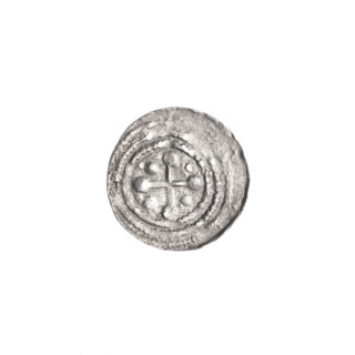 denarius, Boleslaw III Krzywousty (prince of Poland; 1086–1138), allegories, equal-armed cross,