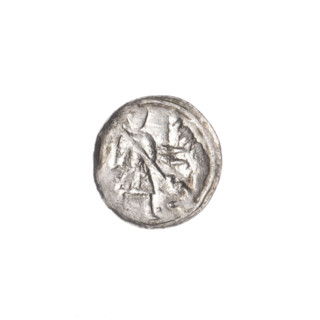denarius, Boleslaw III Krzywousty (prince of Poland; 1086–1138), allegories, crosses, equal-armed