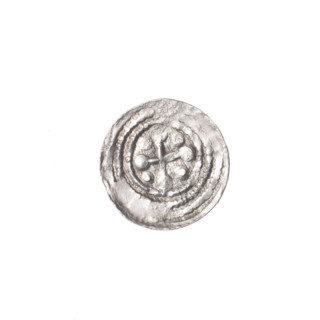 denarius, Boleslaw III Krzywousty (prince of Poland; 1086–1138), allegories, crosses, equal-armed