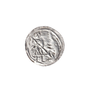 denarius, Boleslaw III Krzywousty (prince of Poland; 1086–1138), allegories, chain mail