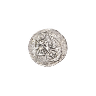 denarius, Boleslaw III Krzywousty (prince of Poland; 1086–1138), allegories, crosses, equal-armed