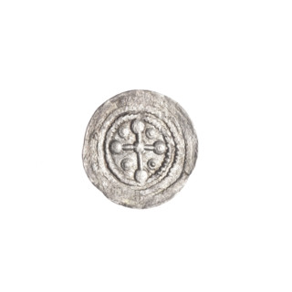 denarius, Boleslaw III Krzywousty (prince of Poland; 1086–1138), allegories, crosses, equal-armed