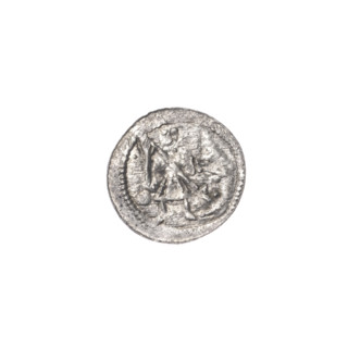 denarius, Boleslaw III Krzywousty (prince of Poland; 1086–1138), allegories, equal-armed cross,