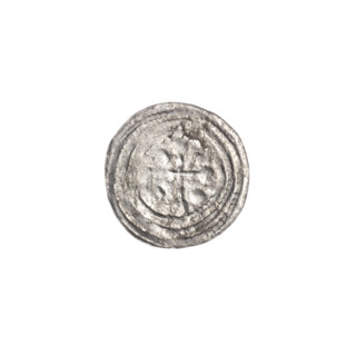 denarius, Boleslaw III Krzywousty (prince of Poland; 1086–1138), allegories, equal-armed cross,