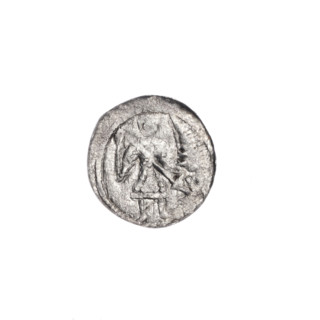 denarius, Boleslaw III Krzywousty (prince of Poland; 1107–1138), allegories, spearhead (issue