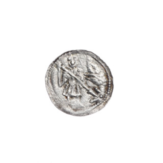 Denarius, Boleslaw III Krzywousty (prince of Poland; 1086–1138). Romanesque, ca. 1125–1138.