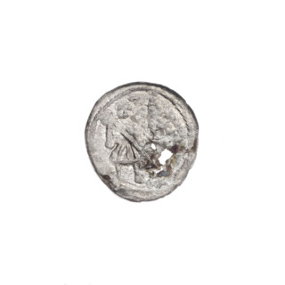 denarius, Boleslaw III Krzywousty (prince of Poland; 1086–1138), allegories, spearhead (issue