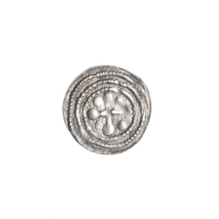 Denarius of Boleslaw III Krzywousty (prince of Poland; ca. 1086–1138), ca. 1125–1138. Obverse: