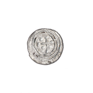 denarius, Boleslaw III Krzywousty (prince of Poland; 1086–1138), allegories, spearhead (issue