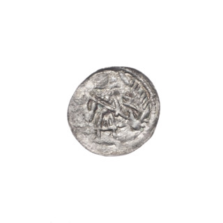 denarius, Boleslaw III Krzywousty (prince of Poland; 1086–1138), allegories, spearhead (issue