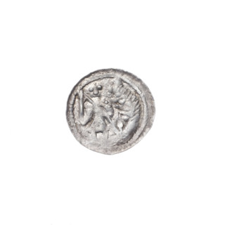 denarius, Boleslaw III Krzywousty (prince of Poland; 1086–1138), allegories, equal-armed cross,