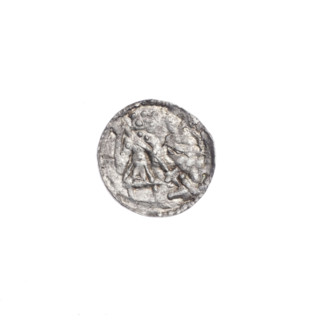 denarius, Boleslaw III Krzywousty (prince of Poland; 1086–1138), allegories, crosses, equal-armed