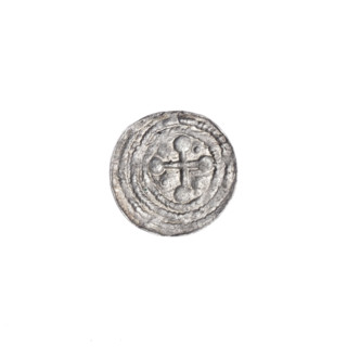 denarius, Boleslaw III Krzywousty (prince of Poland; 1086–1138), allegories, crosses, equal-armed