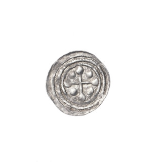 denarius, Boleslaw III Krzywousty (prince of Poland; 1086–1138), allegories, spearhead (issue