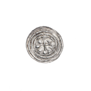 denarius, Boleslaw III Krzywousty (prince of Poland; 1107–1138), allegories, equal-armed cross,