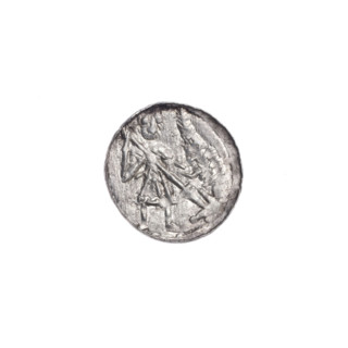 denarius, Boleslaw III Krzywousty (prince of Poland; 1086–1138), allegories, chain mail